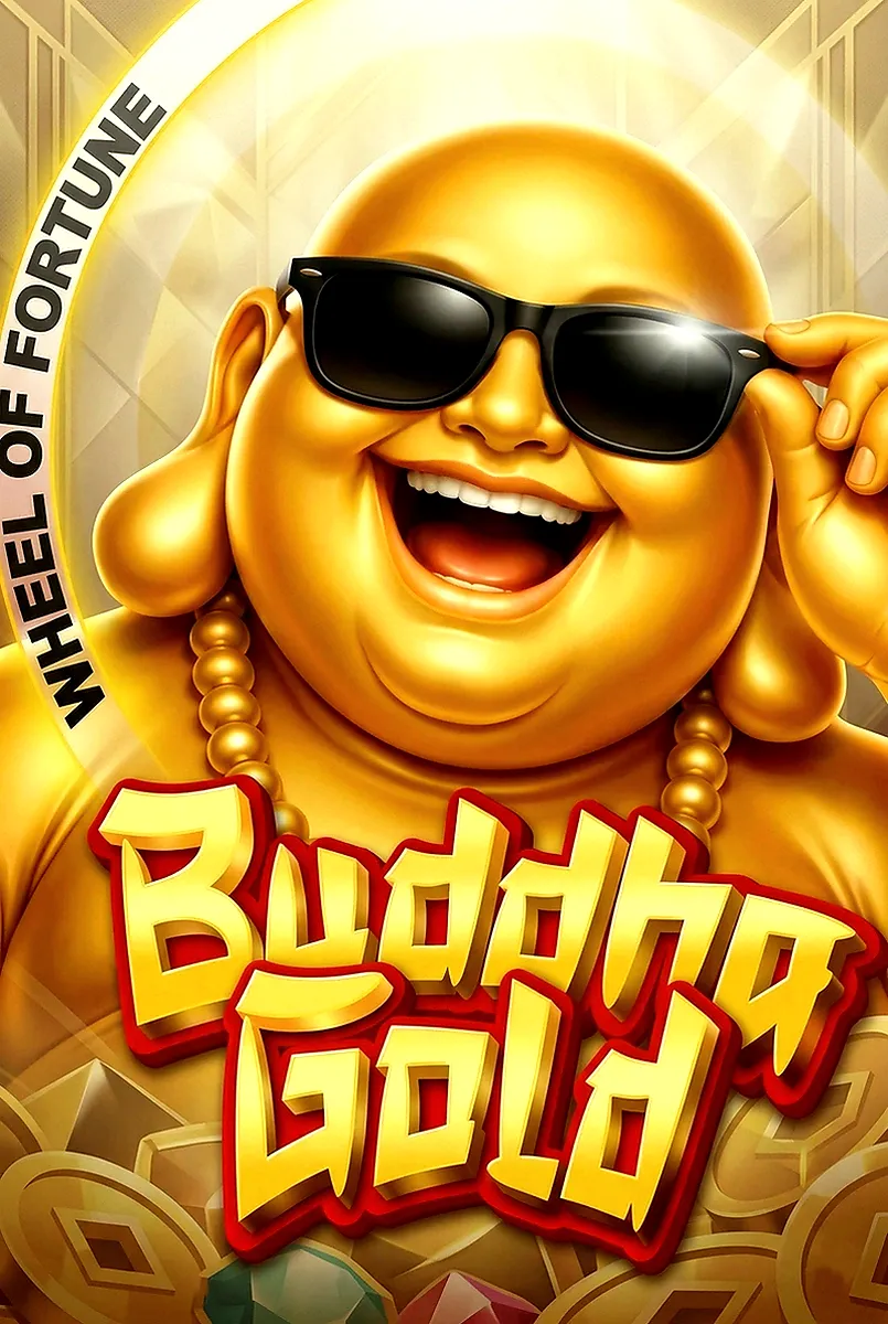 Buddha gold wheel of fortune